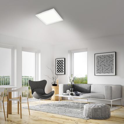 Briloner 7179-016 - LED Stmievateľné stropné svietidlo PIATTO LED/24W/230V 3000-6500K + diaľkové ovládanie