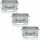 Briloner 7202-032 - SADA 3x LED Kúpeľňové podhľadové svietidlo ATTACH 1xGU10/4W/230V