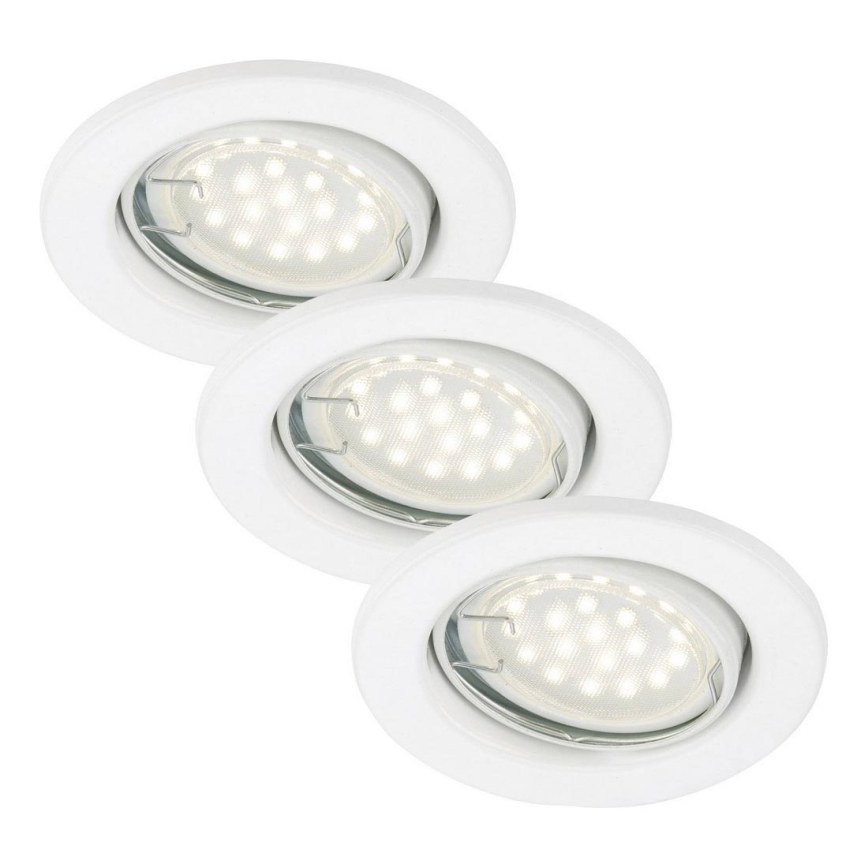 Briloner 7208-036 - SADA 3xLED Podhľadové svietidlo ATTACH 3xGU10/5W/230V