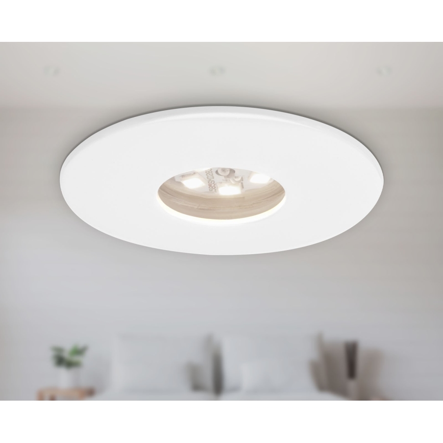Briloner 7240-036 -SADA 3x LED Kúpeľňové podhľadové svietidlo ATTACH LED/1,8W/230V IP44 biela