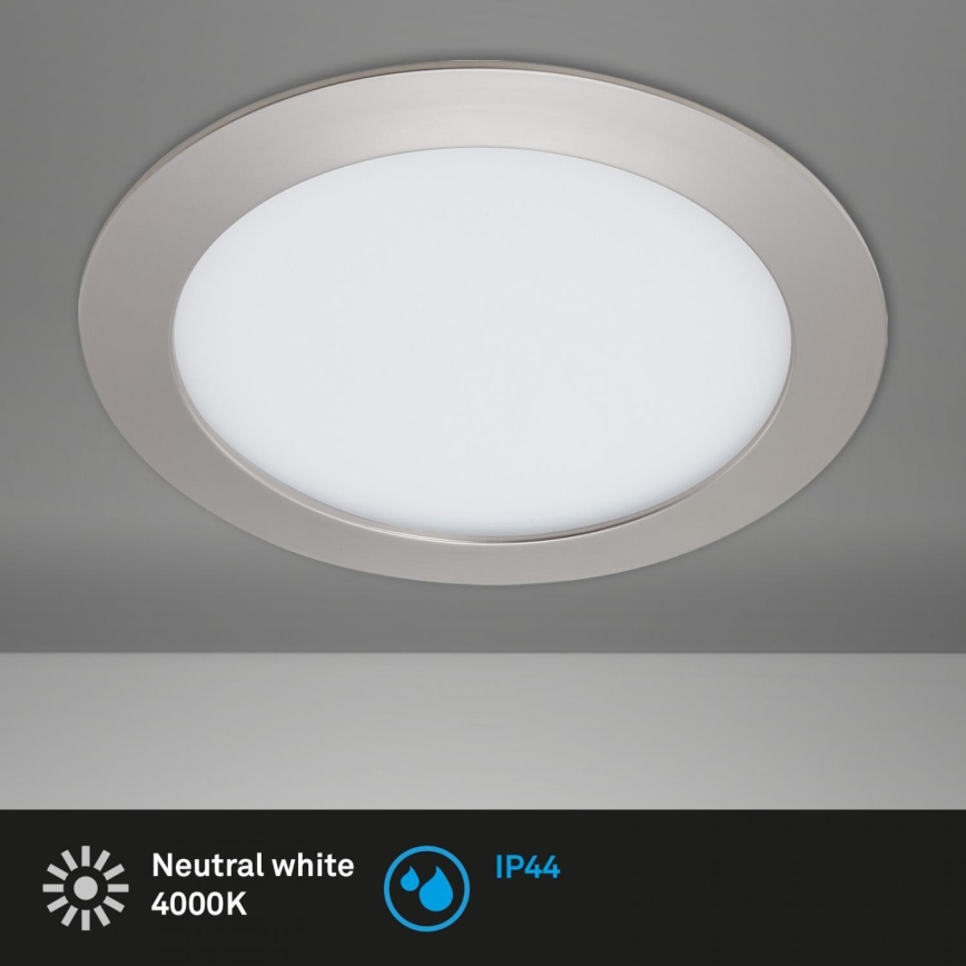 Briloner 7286-012 - LED Kúpeľňové podhľadové svietidlo LED/12W/230V IP44