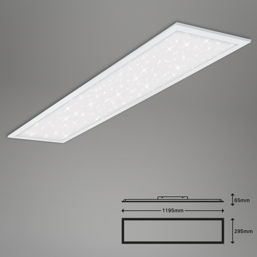 Briloner 7304-016 - LED Stmievateľné stropné svietidlo STARRY SKY LED/36W/230V 3000-6000K + diaľkové ovládanie