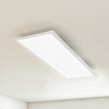 Briloner 7308-016 - LED Stmievateľné stropné svietidlo STARRY SKY LED/24W/230V 3000-6000K + diaľkové ovládanie