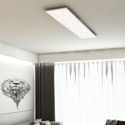 Briloner 7308-016 - LED Stmievateľné stropné svietidlo STARRY SKY LED/24W/230V 3000-6000K + diaľkové ovládanie