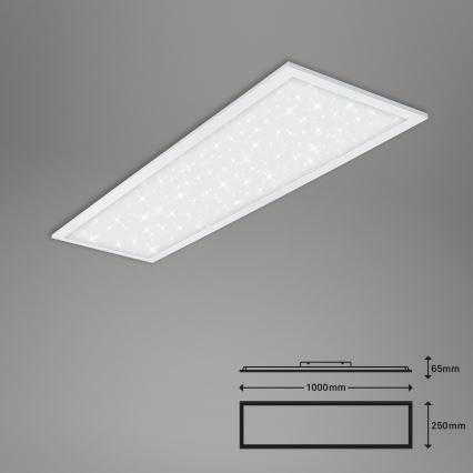 Briloner 7308-016 - LED Stmievateľné stropné svietidlo STARRY SKY LED/24W/230V 3000-6000K + diaľkové ovládanie