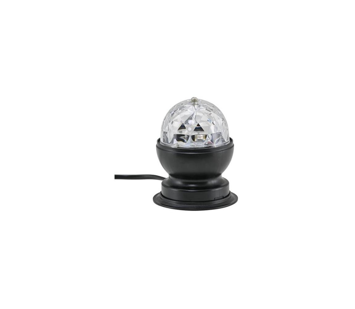 Briloner 7347-015 - LED stolná disko guľa DISCO LIGHT 1xE27/3W/230V 7347-015