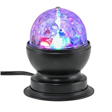 Briloner 7347-015 - LED stolná disko guľa DISCO LIGHT 1xE27/3W/230V