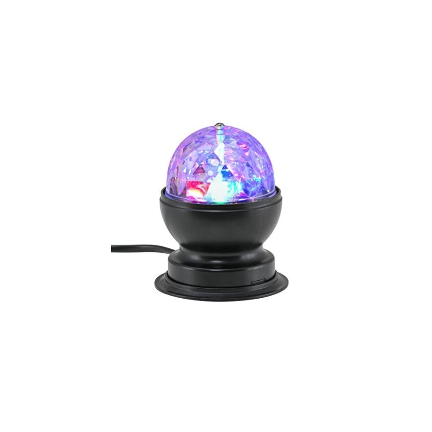 Briloner 7347-015 - LED stolná disko guľa DISCO LIGHT 1xE27/3W/230V