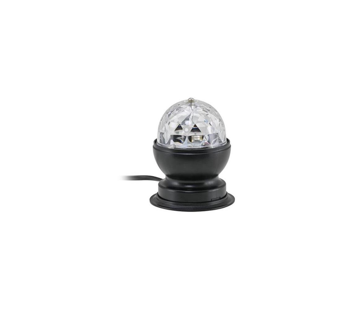 Briloner 7357-015 - LED stolná disko guľa DISCO LIGHT 1xE27/3W/230V 7357-015