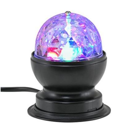 Briloner 7357-015 - LED stolná disko guľa DISCO LIGHT 1xE27/3W/230V