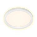 Briloner 7361-016 - LED Stropné svietidlo CADRE LED/18W/230V pr. 29,7 cm biela