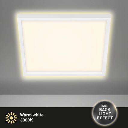 Briloner 7364-016 - LED Stropné svietidlo CADRE LED/22W/230V 42,2x42,2 cm biela