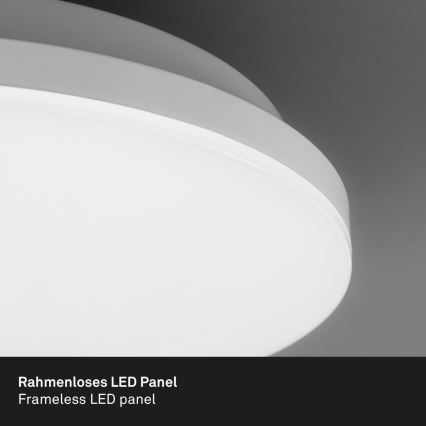 Briloner 7377-016 - LED Stmievateľné stropné svietidlo LED/12W/230V 3000-6500K + diaľkové ovládanie