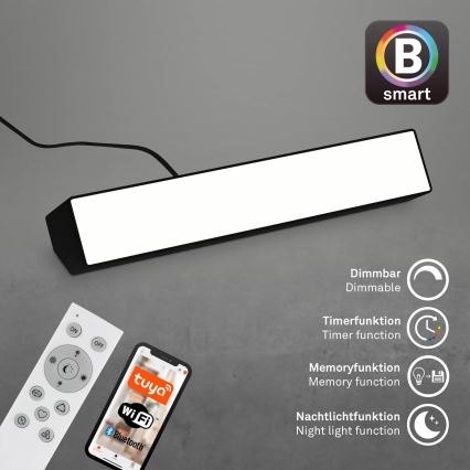 Briloner 7379-015 - LED RGBW Stmievateľná lampa SMART LED/9W/230V 3000-6500K Wi-Fi Tuya + diaľkové ovládanie