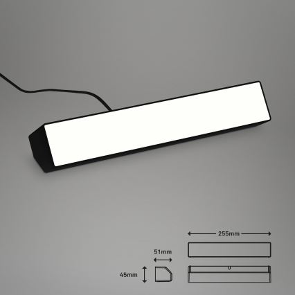 Briloner 7379-015 - LED RGBW Stmievateľná lampa SMART LED/9W/230V 3000-6500K Wi-Fi Tuya + diaľkové ovládanie