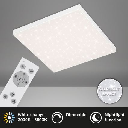 Briloner 7381-116 - LED Stmievateľné stropné svietidlo STARRY SKY LED/24W/230V 3000-6500K + diaľkové ovládanie