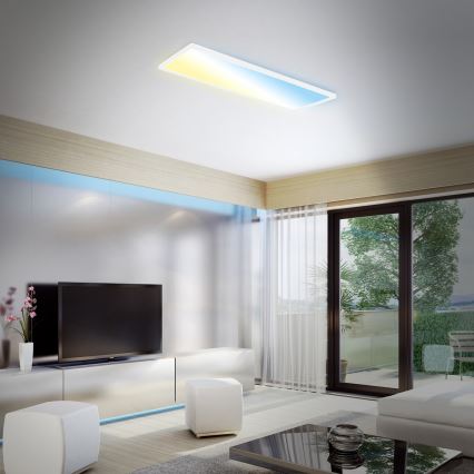 Briloner 7403-016 - LED Stmievateľné stropné svietidlo SLIM LED/23W/230V 2700-6500K + diaľkové ovládanie