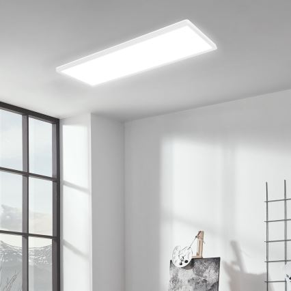 Briloner 7404-016 - LED RGBW stmievateľný prisadený panel 22W/230V 4000K + diaľkové ovládanie