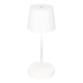 Briloner 7423016 - LED stmievateľná nabíjateľná vonkajšia stolová lampa LED/2,6W/5V 2000mAh IP44 biela