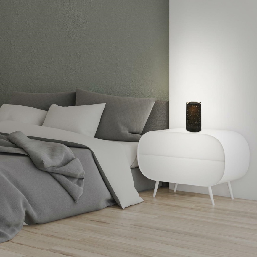 Briloner 7449-015 - LED Stmievateľná vonkajšia dotyková lampa STARRY SKY LED/3W/5V IP44 2000 mAh čierna