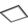 Briloner 7457-414 - LED stropné svietidlo SLIM LED/18W/230V 4000K 29x29 cm čierne