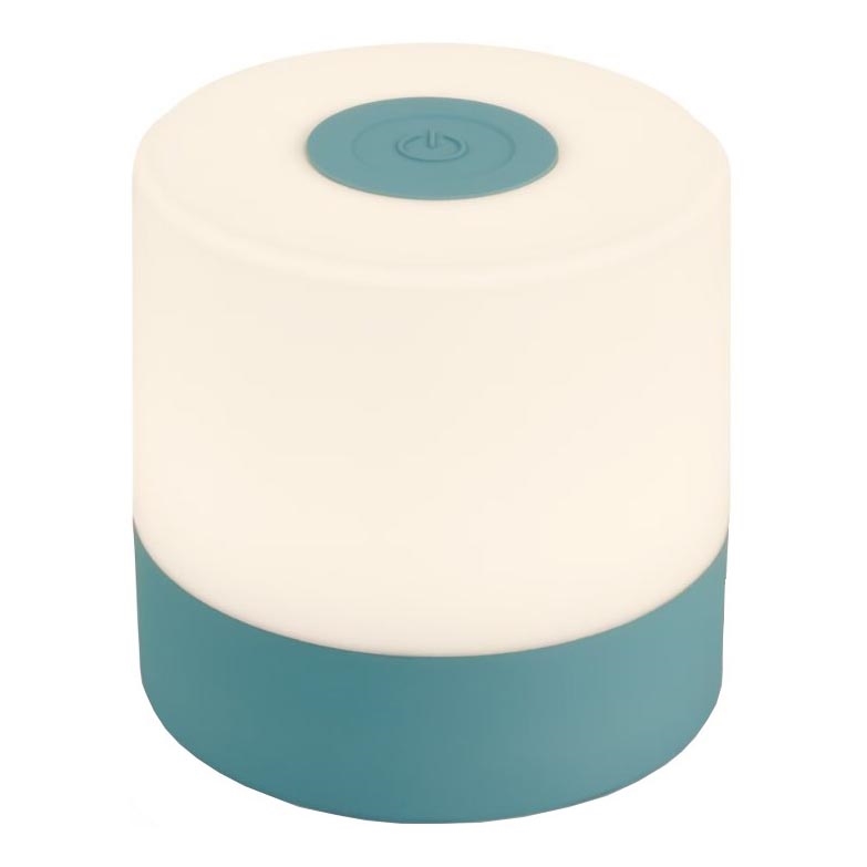 Briloner 7461010 - LED Stmievateľná nabíjacia vonkajšia stolná lampa LED/2W/5V IP44 1200 mAh modrá