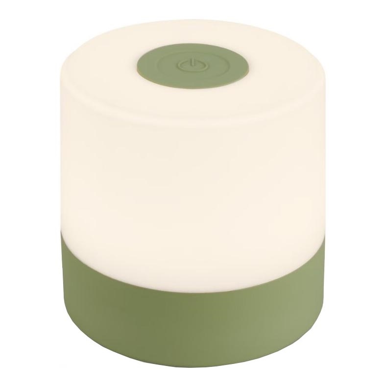 Briloner 7461019 - LED Stmievateľná nabíjacia vonkajšia stolná lampa LED/2W/5V IP44 1200 mAh zelená