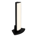 Briloner 7474-015 - LED Stmievateľná dotyková nabíjacia vonkajšia stolná lampa 2v1 LED/7W/5V 2200 mAh USB 3000K IP44 čierna