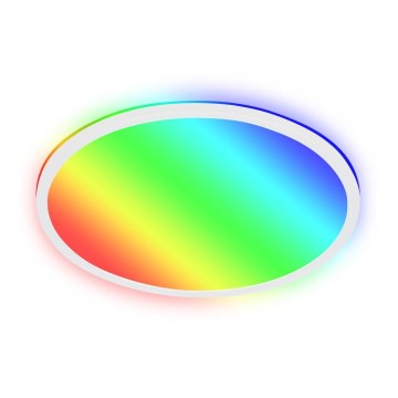 Briloner 7494016 - LED RGBW stmievateľné stropné svietidlo SMART LED/22W/230V 4000K pr. 42 cm Wi-Fi Tuya + diaľkové ovládanie