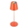 Briloner 7510012 - LED RGBW stmievateľná vonkajšia nabíjacia stolová lampa CALIDA LED/2,5W/5V IP44 1200 mAh oranžová