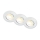 Briloner 7586036 - SADA 3x LED kúpeľňové podhľadové svietidlá KLIRA LED/4,9W/230V 2500/3000/4000K IP23 biela