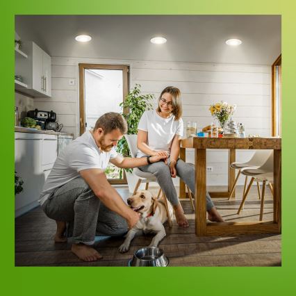 Briloner 7588036 - SADA 3x LED zapustené kúpeľňové svietidlo KLIRA LED/4,9W/230V 2500/3000/4000K IP44 biela