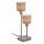 Briloner 7810-022 - Stolná lampa TAUPE 2xE14/5,5W/230V