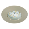 Briloner 8316-012 - stmievateľné LED kúpeľňové podhľadové svietidlo LED/5,5W/230V IP44 matný chróm