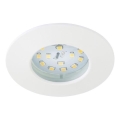 Briloner 8316-016 - stmievateľné LED podhľadové svietidlo do kúpeľne LED/5,5W/230V IP44 biela