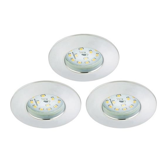 Briloner 8316-039-SADA 3x LED Stmievateľné kúpeľňové podhľadové svietidlo LED/5,5W/230V IP44