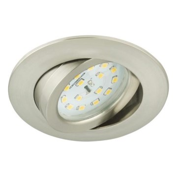 Briloner 8317-012 - LED stmievateľné podhľadové svietidlo do kúpeľne LED/5,5W/230V IP23 matný chróm
