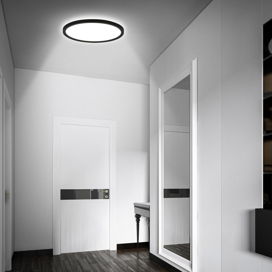 Briloner - LED kúpeľňové stropné svietidlo so snímačom MOVE LED/18W/230V IP44 pr. 29 cm biela