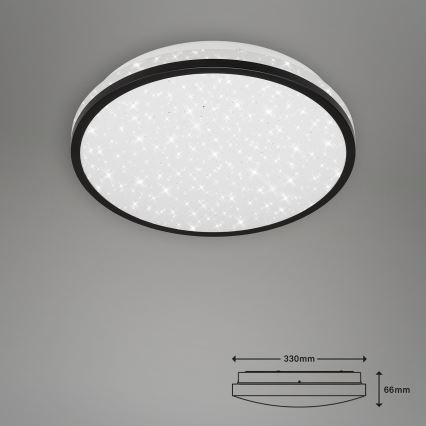 Briloner - LED Kúpeľňové stropné svietidlo STARRY SKY LED/12W/230V IP44