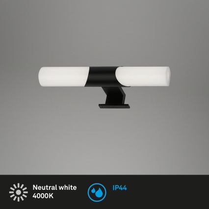 Briloner - LED osvetlenie zrkadla do kúpeľne LED/7W/230V 4000K IP44 32 cm čierne
