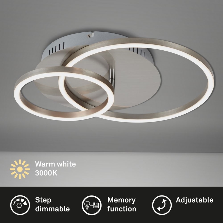 Briloner - LED Stmievateľné stropné svietidlo FRAMES LED/24,5W/230V