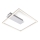 Briloner - LED stropné svietidlo FRAME LED/14W/230V 3000K 30x32 cm matný chróm