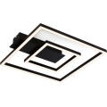 Briloner - LED stropné svietidlo FRAME LED/22W/230V 3000K 30x32 cm čierna