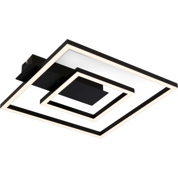 Briloner - LED stropné svietidlo FRAME LED/22W/230V 3000K 30x32 cm čierna