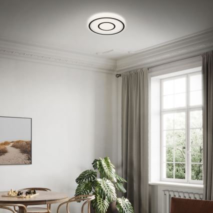 Briloner - LED Stropné svietidlo SIRKEL LED/12W/230V čierna