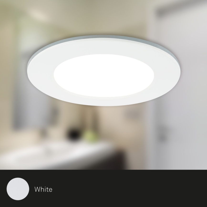 Briloner - SADA 3x RGBW LED Stmievateľné kúpeľňové podhľadové svietidlo LED/4,8W/230V 3000-6500K IP65 + diaľkové ovládanie