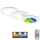 Briloner - SADA 3x RGBW LED Stmievateľné kúpeľňové podhľadové svietidlo LED/4,8W/230V 3000-6500K IP65 + diaľkové ovládanie