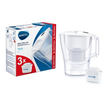 Brita - Filtračná kanvica Aluna 2,4 l + 3 filtre