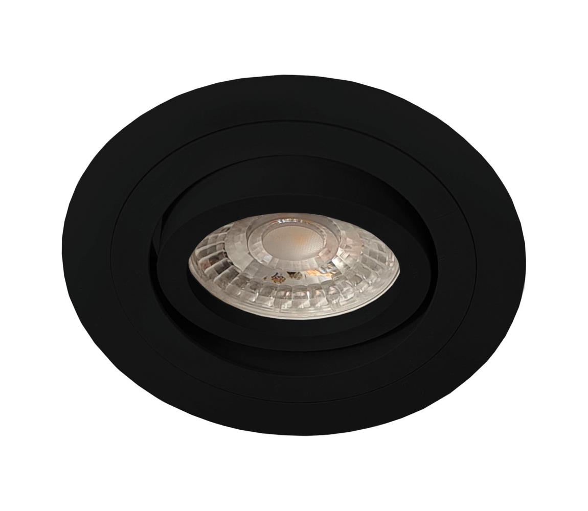 - Brosline 3024 - Zapustené svietidlo TOCHI 1xGU10/10W/230V čierna 3024