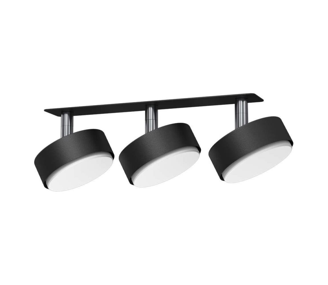 - Brosline 3262 - Zapustené bodové svietidlo DROP 3xGX53/9W/230V čierne 3262